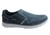 Pegada Dan Mens Leather Slip On Comfort Casual Shoes Made In Brazil