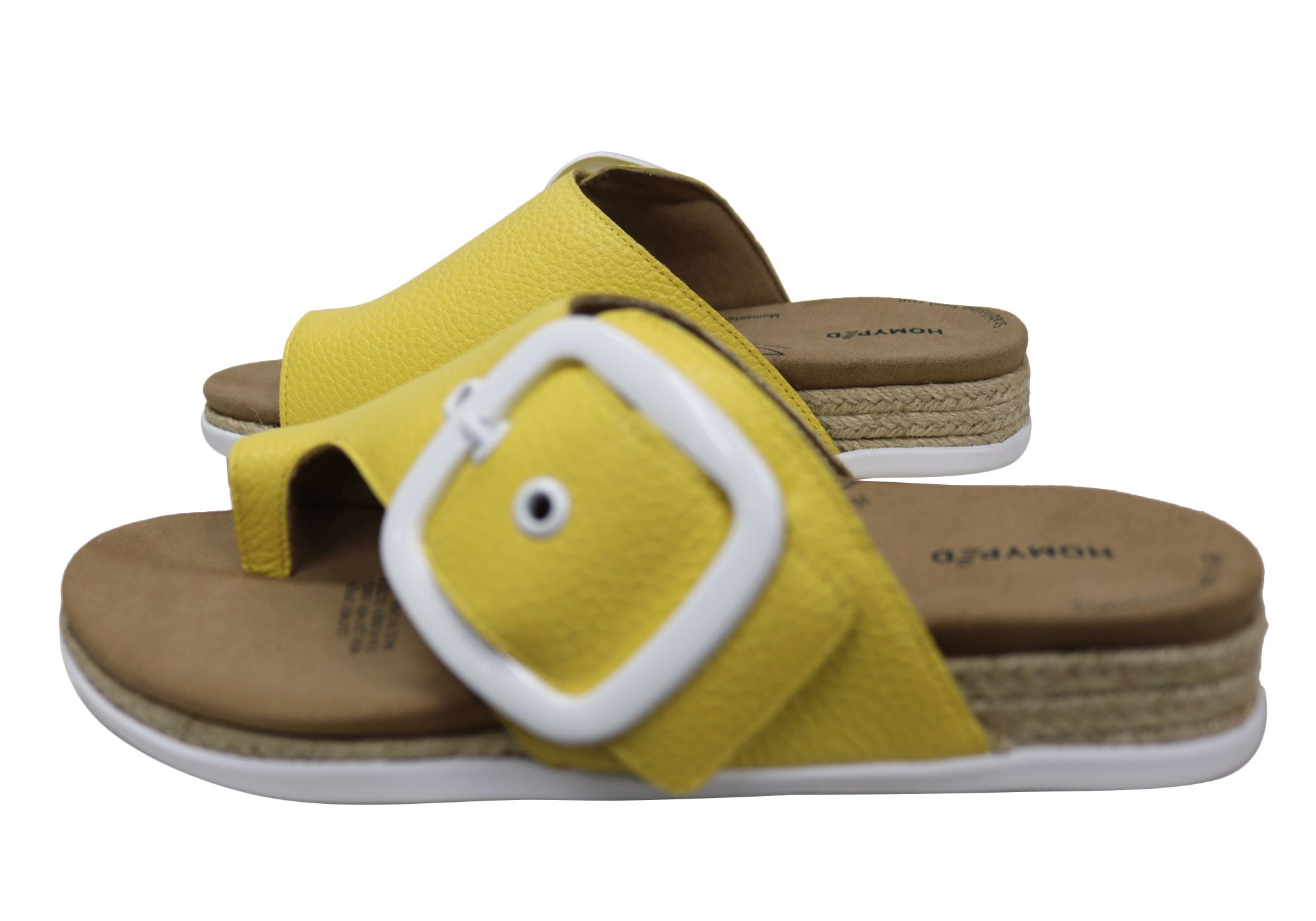 Homyped Mecca Womens Supportive Comfortable Leather Thongs