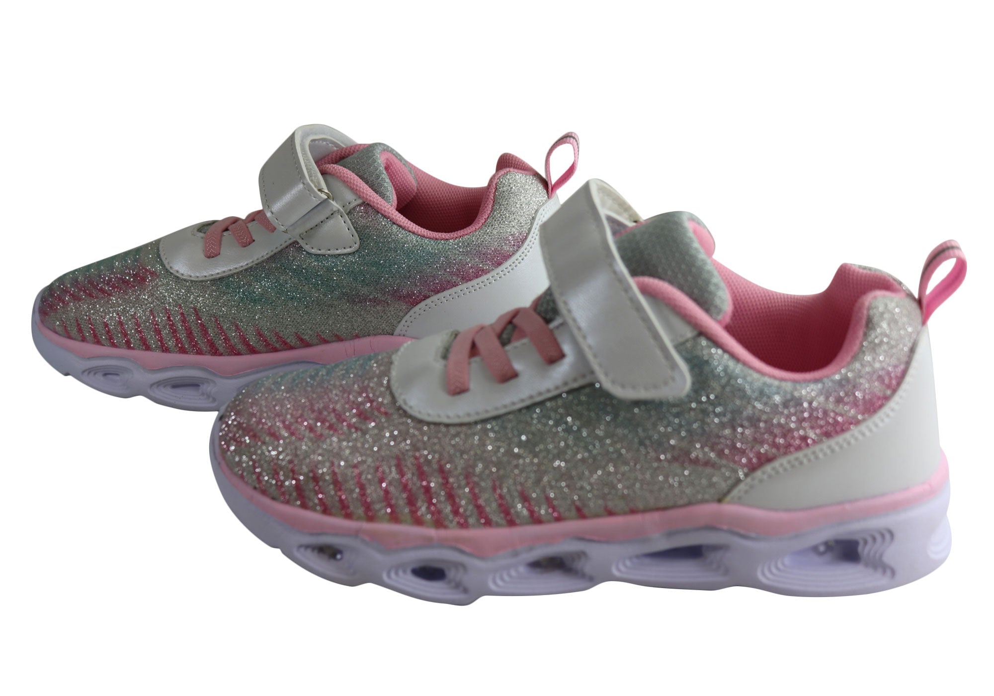 Silver/Pink