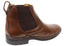 Savelli Liam Mens Comfort Leather Chelsea Dress Boots Made In Brazil
