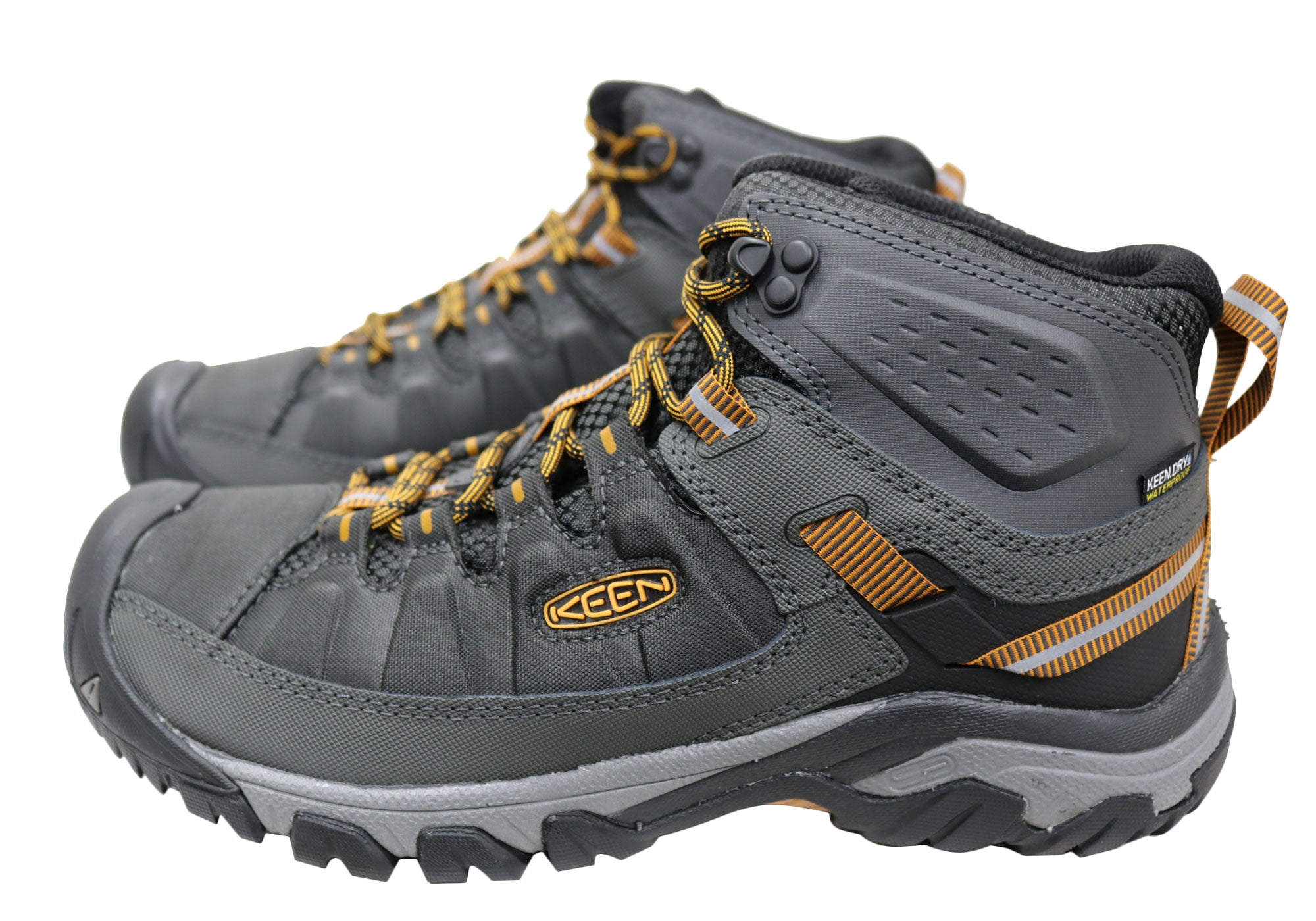 Keen Mens Comfortable Leather Targhee EXP Mid Waterproof Boots