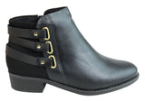 Modare Ultraconforto Womens Comfort Low Heel Ankle Boots Made In Brazil
