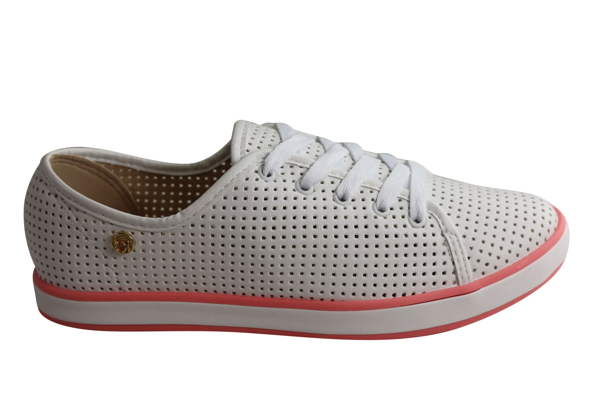 White/Coral