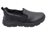 Scholl Orthaheel Worker PU Womens Comfortable Supportive Shoes