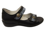Cabello Comfort RE3403 Womens European Comfortable Leather Sandals