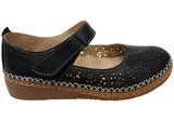 Orizonte Allegra Womens European Comfortable Leather Mary Jane Shoes