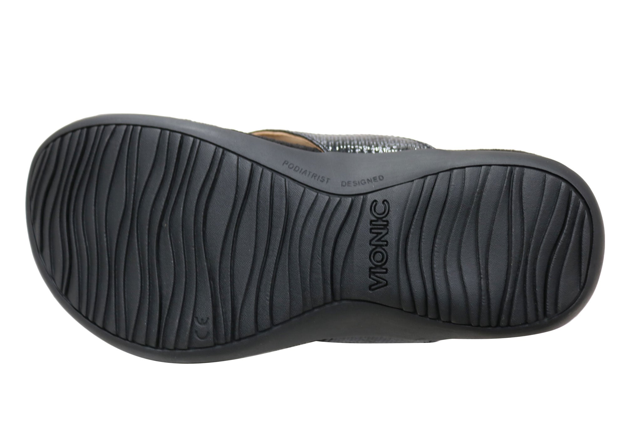 Vionic Womens Comfort Supportive Hilda Toe Post Wide Fit Thongs