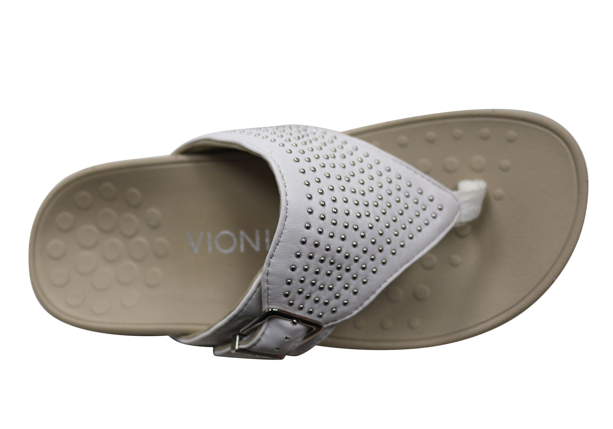 Vionic Womens Comfortable Leather Capitola Platform Sandals Thongs