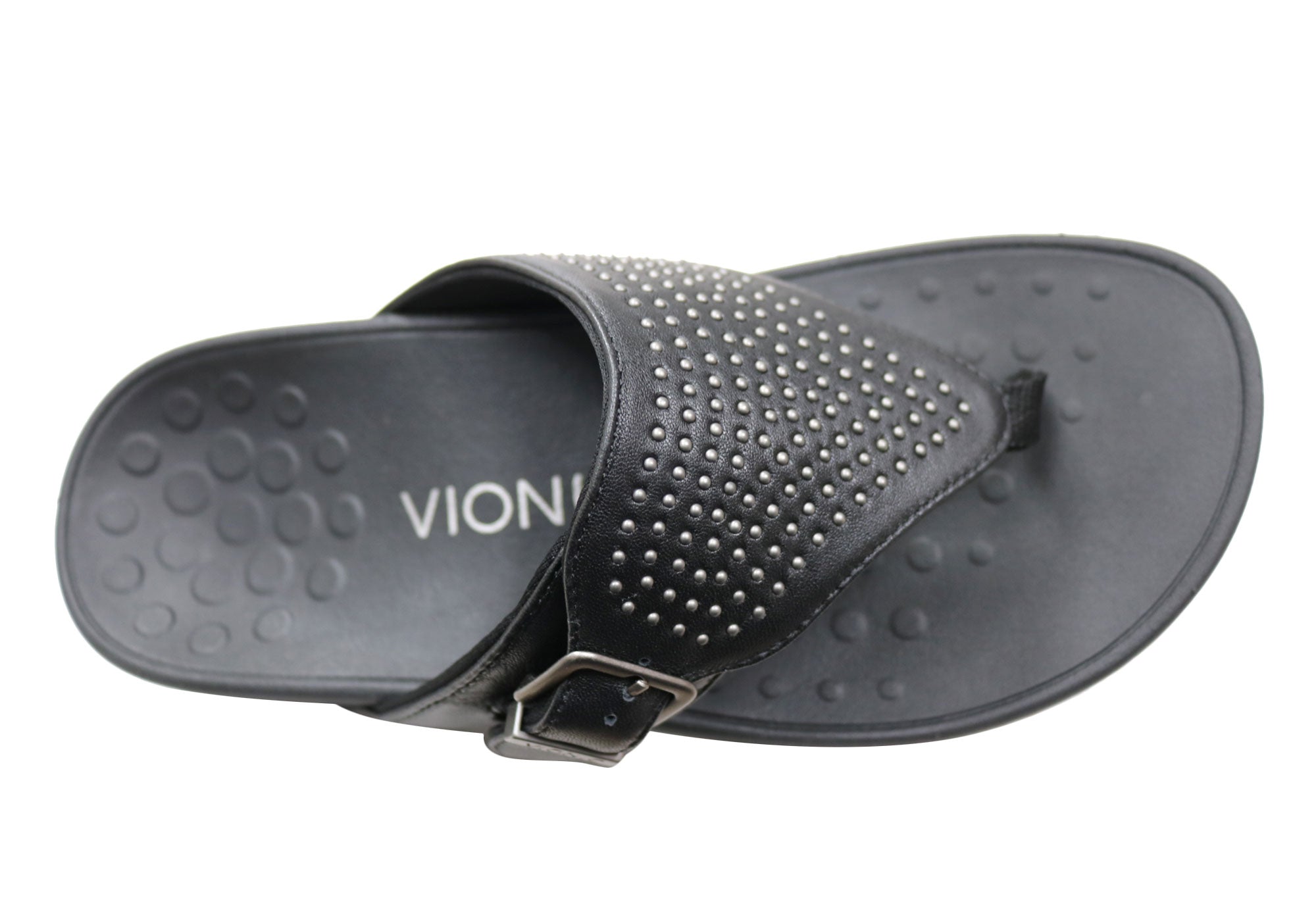 Vionic Womens Comfortable Leather Capitola Platform Sandals Thongs