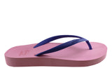 Scholl Orthaheel Fiji Womens Comfortable Rubber Thongs With Support