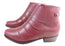 Andacco Avenue Womens Leather Comfortable Ankle Boots Made In Brazil
