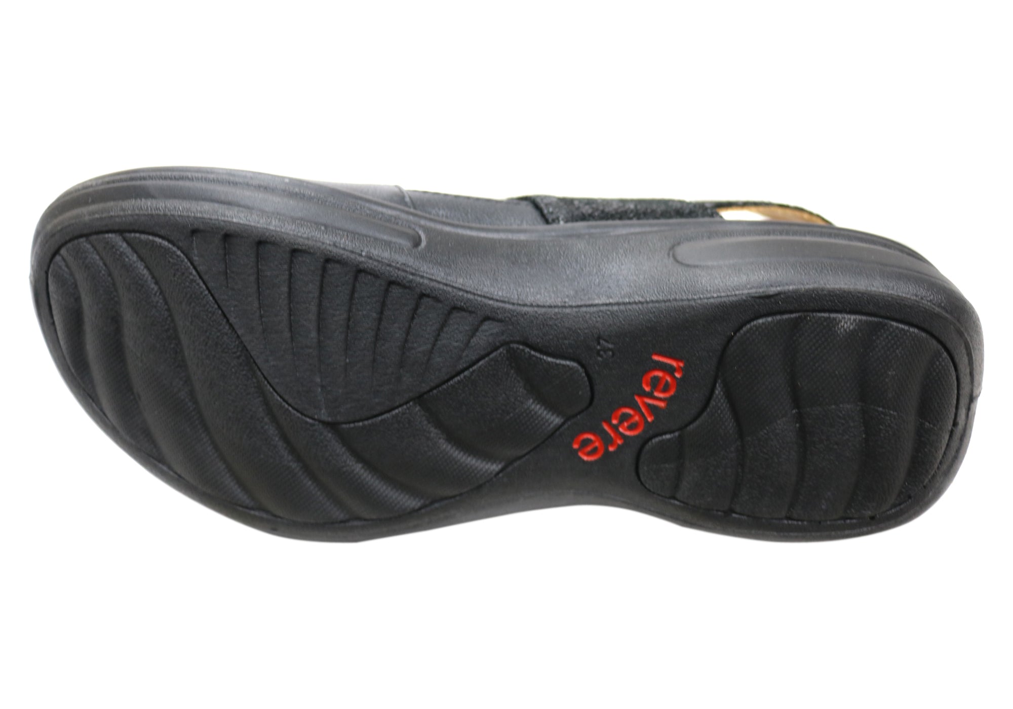 Revere Como Womens Comfortable Leather Wide Width Sandals
