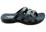 Merrell Womens Hayes Thong Leather Comfortable Sandals