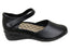 Revere Osaka Womens Comfortable Leather Wide Width Mary Jane Shoes