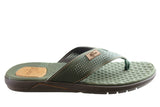 BR Sport Congo Mens Comfort Cushioned Thongs Sandals Made In Brazil