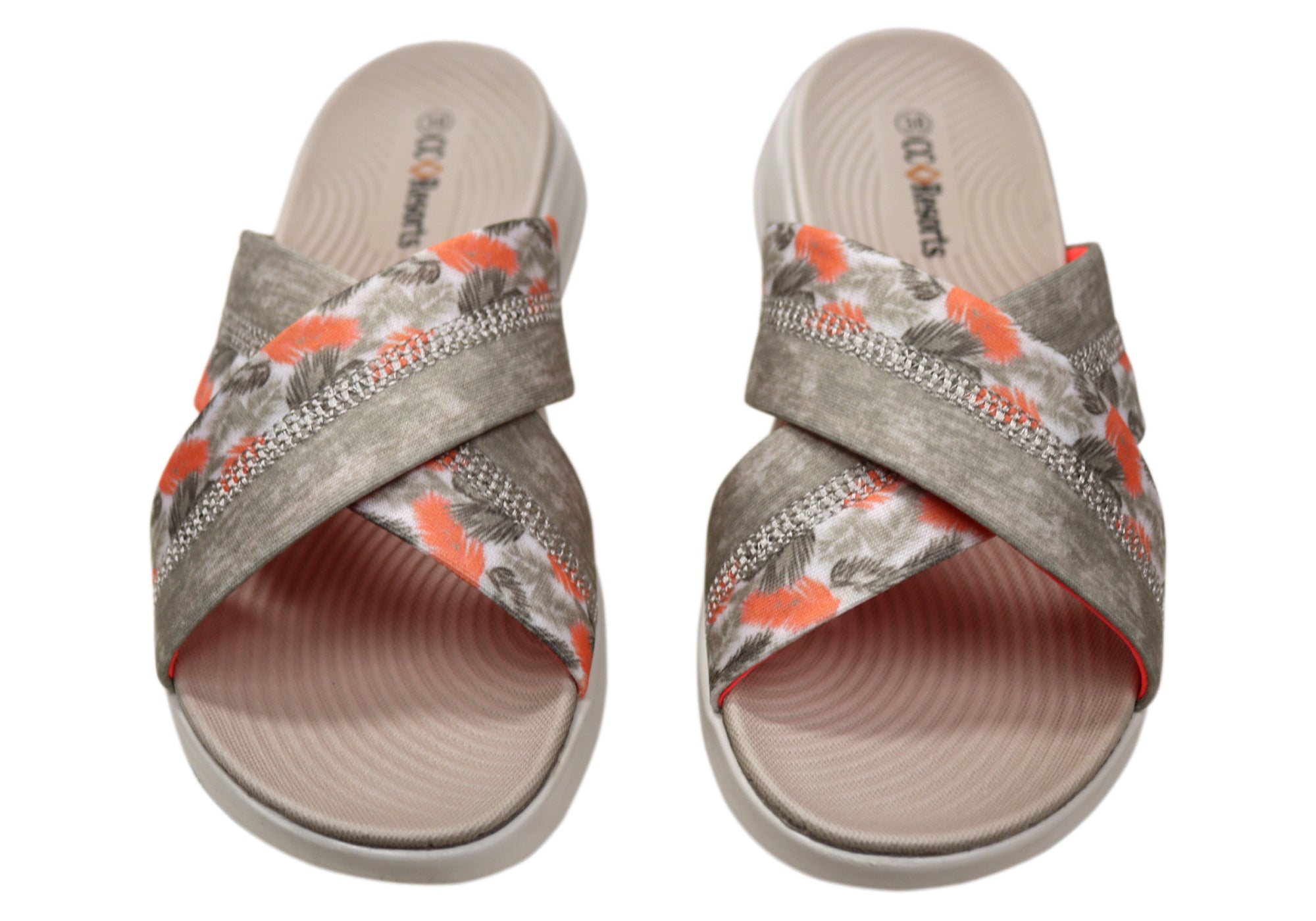 CC Resorts Fizz Womens Comfortable Slides Sandals