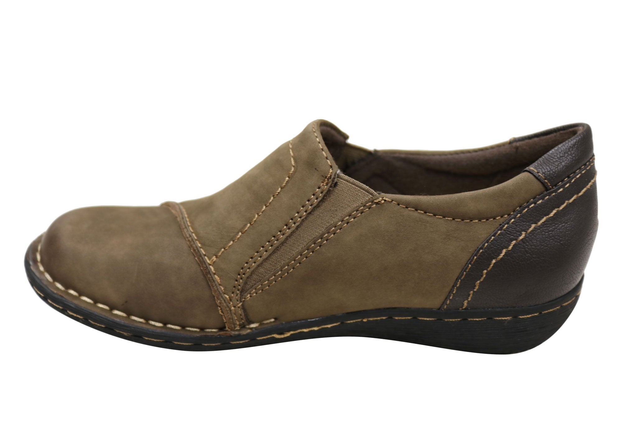 Planet Shoes Watford Womens Comfort Slip On Shoes With Arch Support