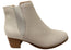 Scholl Orthaheel Heaven Womens Comfortable Leather Ankle Boots