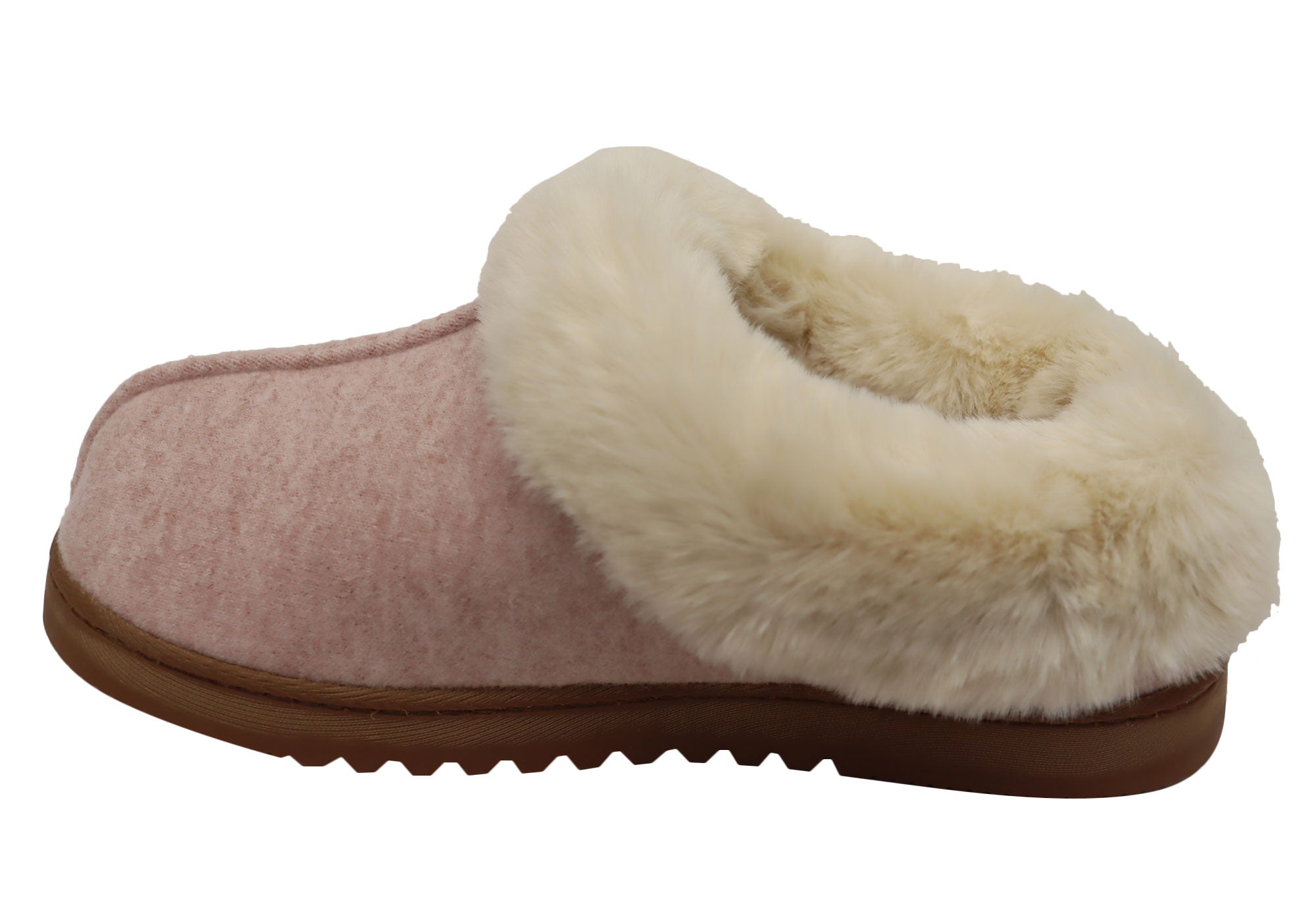 Dearfoams Womens Comfortable Chloe Soft Knit Clog Slippers