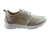 Orizonte Banks Womens European Comfortable Leather Casual Shoes