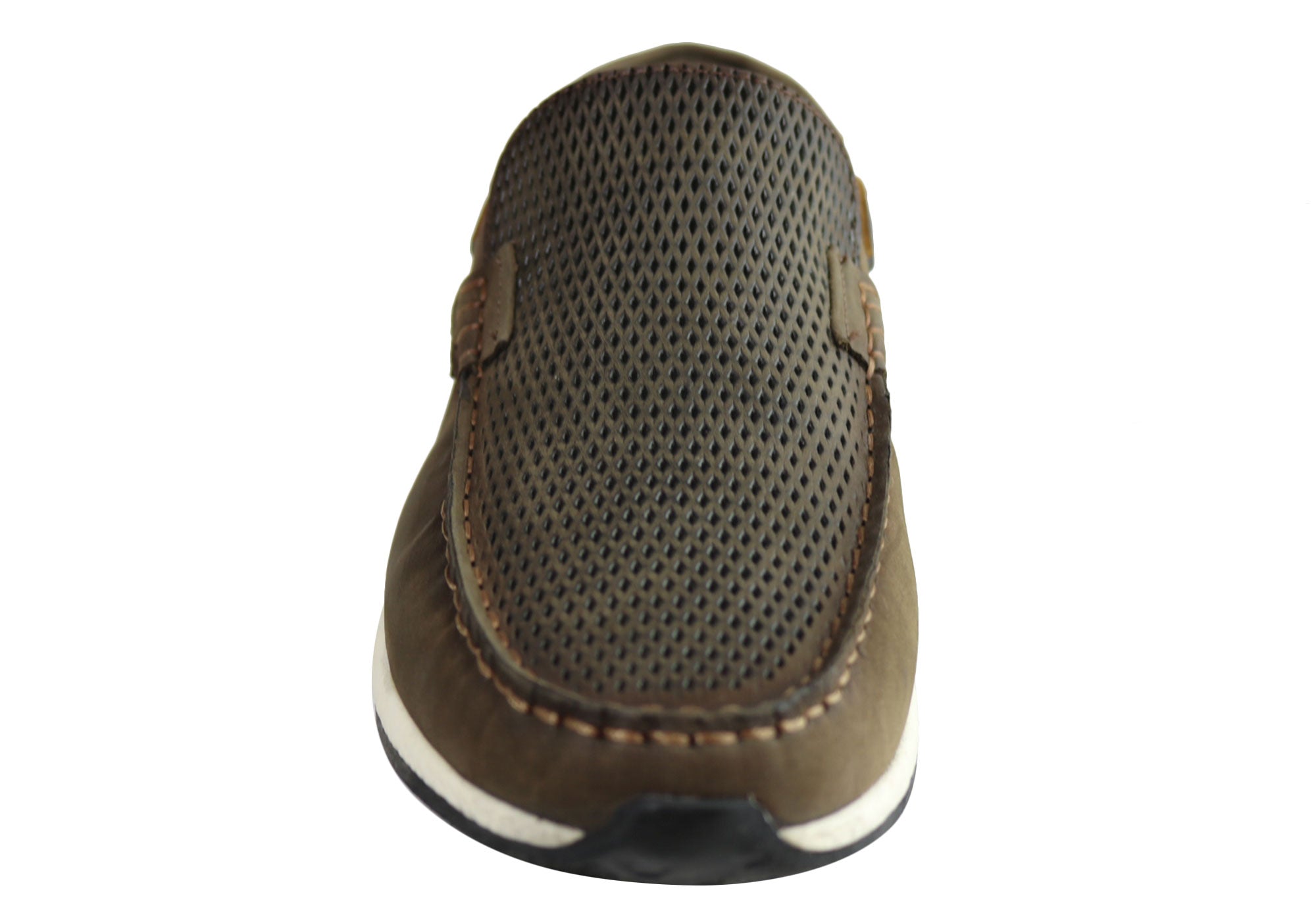 Ferricelli Frank Mens Leather Comfy Casual Loafer Shoes Made In Brazil