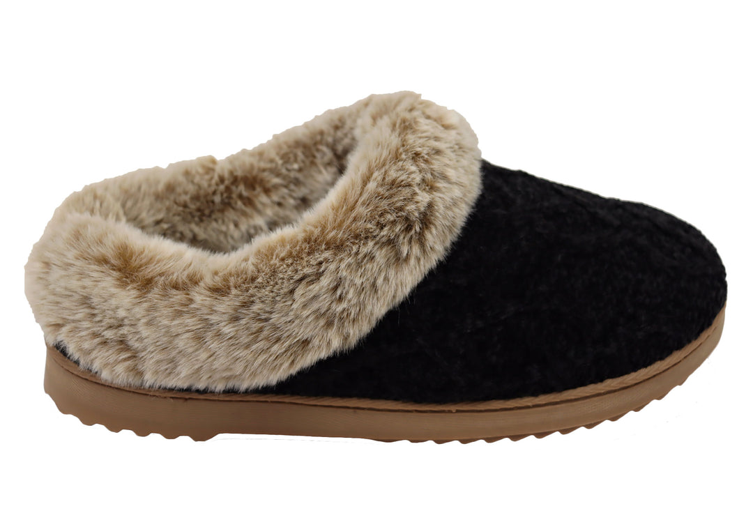 Shearling Dearfoam Slippers For Nurses Clog Slipper Women's