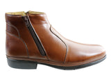 Savelli Noah Mens Comfortable Leather Dress Boots Made In Brazil