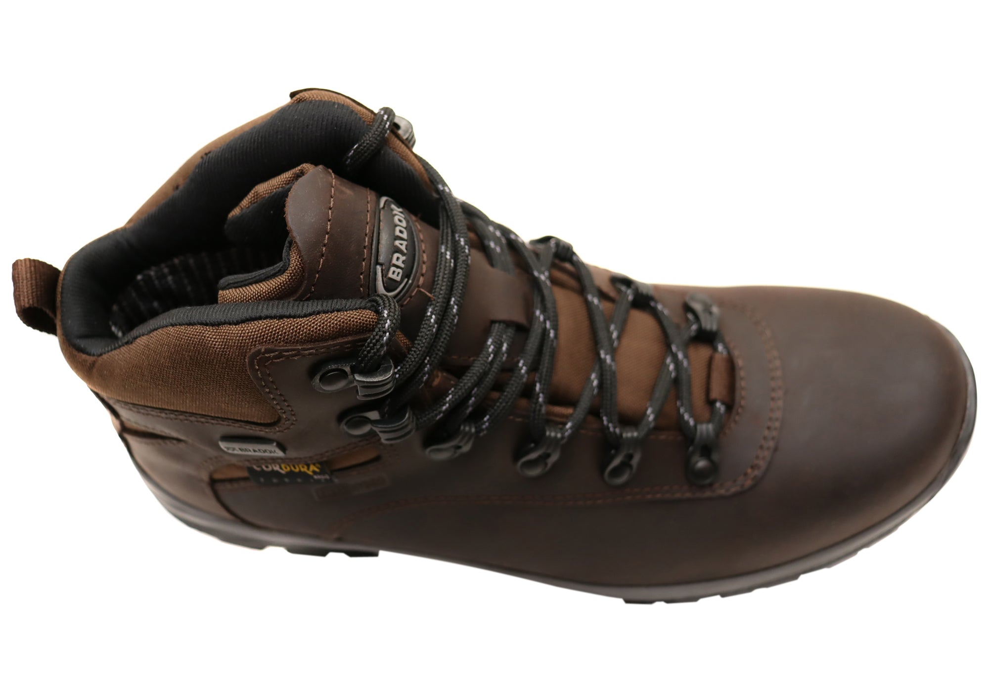 Bradok Aconcagua Mens Comfort Leather Hiking Boots Made In Brazil