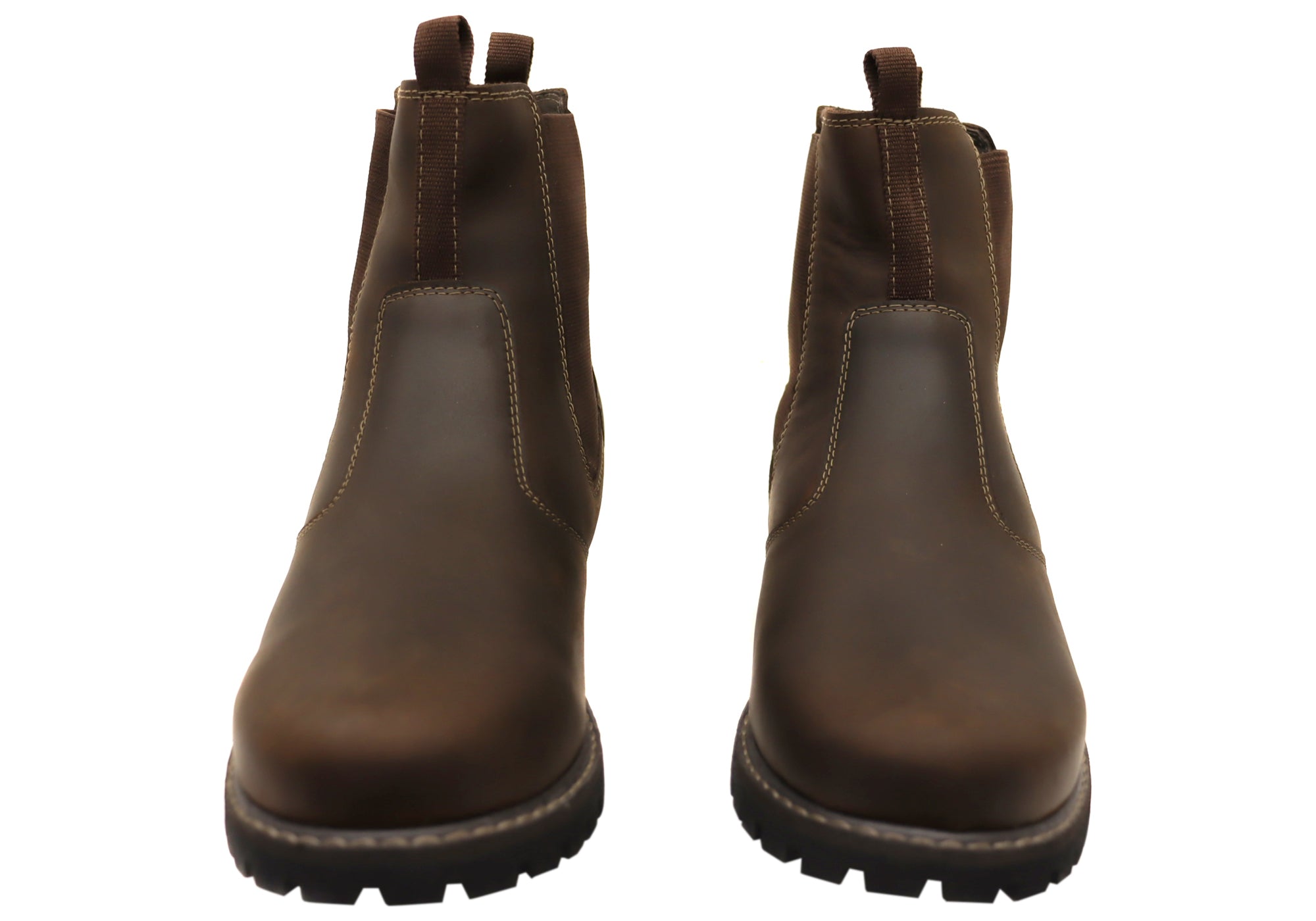 Bradok Butte Mens Comfortable Leather Chelsea Boots Made In Brazil