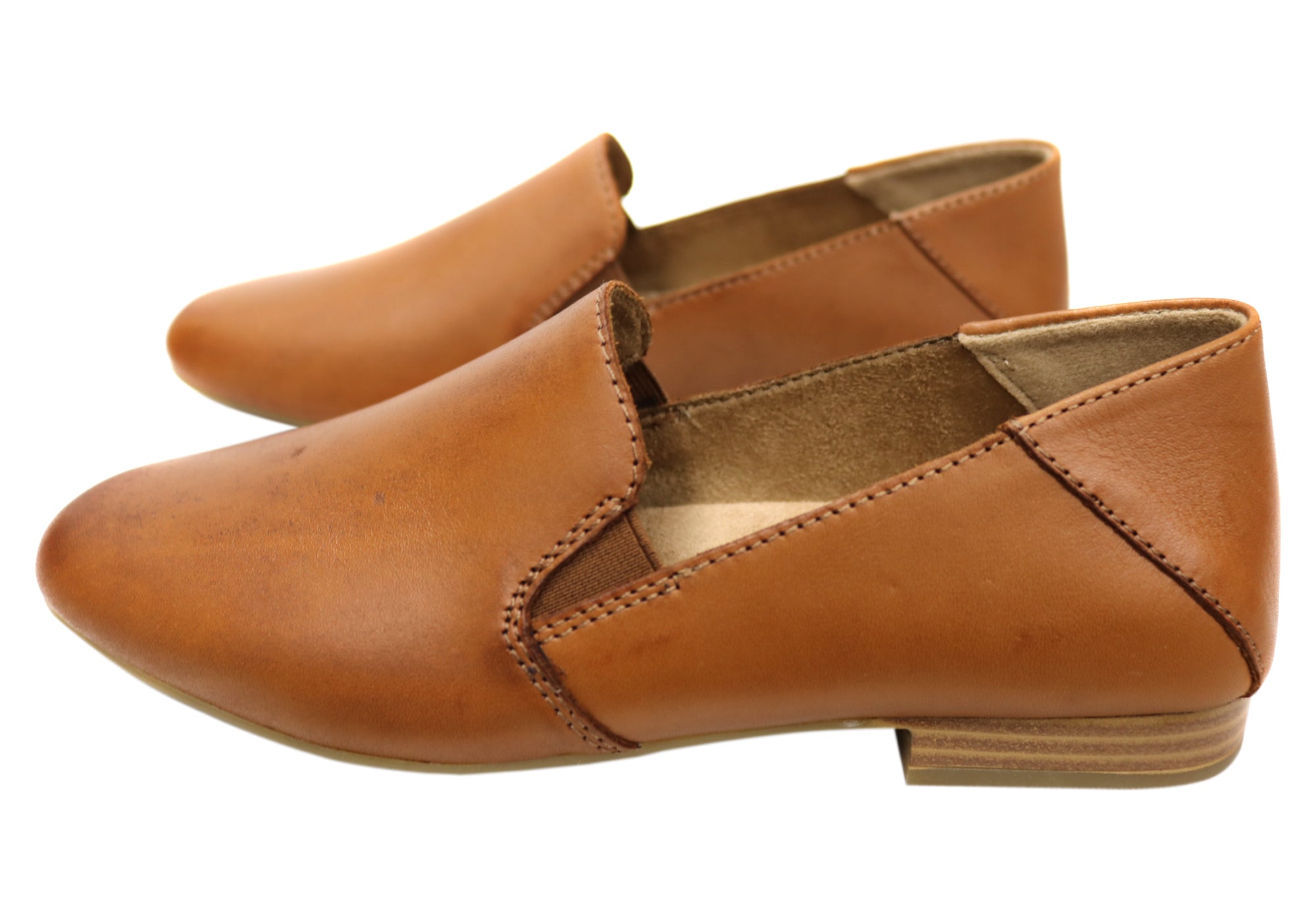 Planet Shoes Ryanne Womens Comfortable Leather Shoes