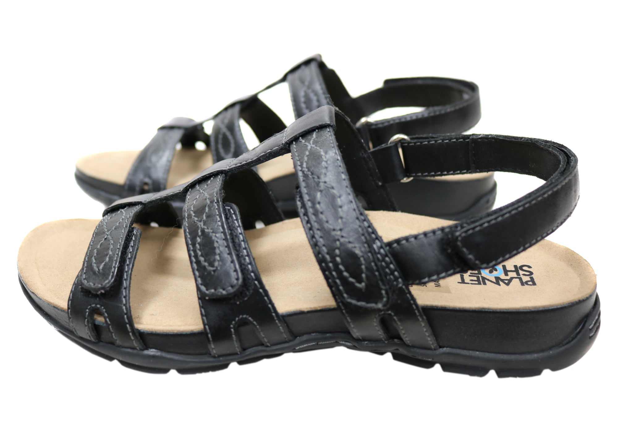 Planet Shoes Mayar Womens Comfortable Supportive Leather Sandals