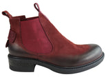 Orizonte Zita Womens European Comfortable Chelsea Leather Ankle Boots