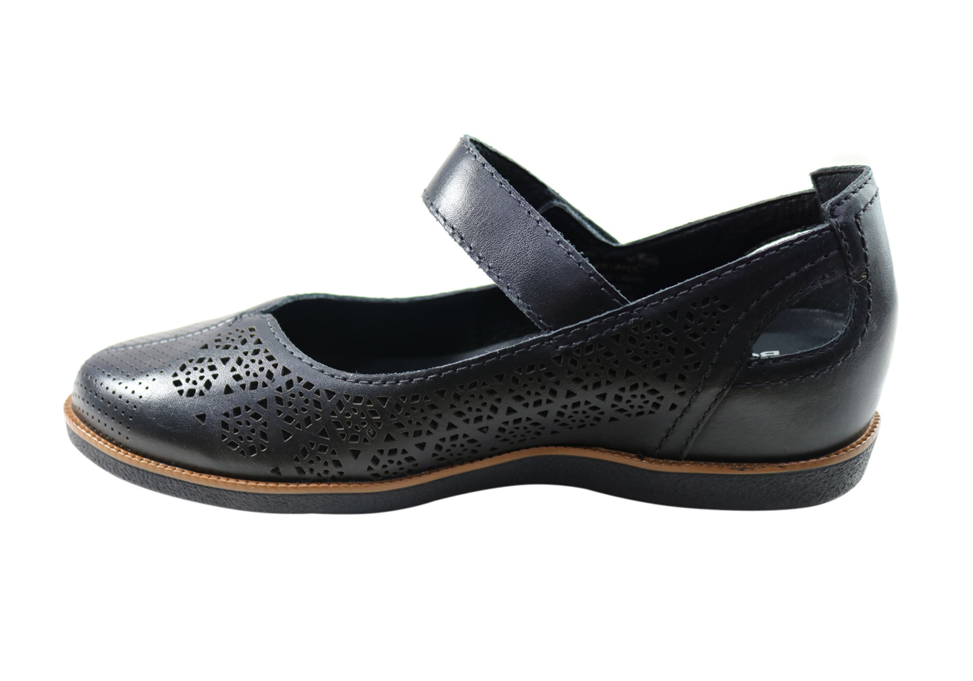 Bottero Laura Womens Comfortable Leather Shoes Made In Brazil