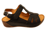 Orizonte Shaz Womens European Comfortable Leather Sandals