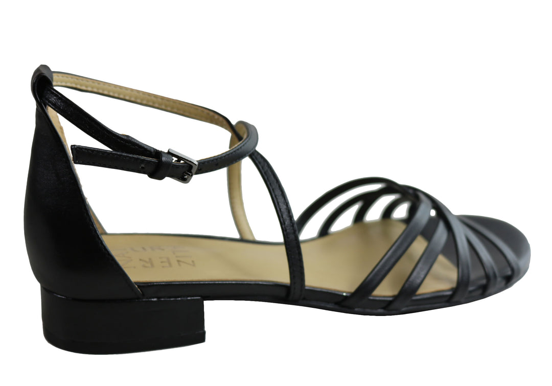 Naturalizer Haleigh Womens Elegant Strappy Low Heel Dress Sandals