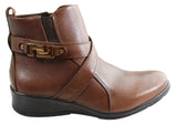 Pegada Karo Womens Comfortable Leather Ankle Boots Made In Brazil