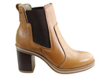 Pegada Bossa Womens Heel Leather Ankle Boots Made In Brazil