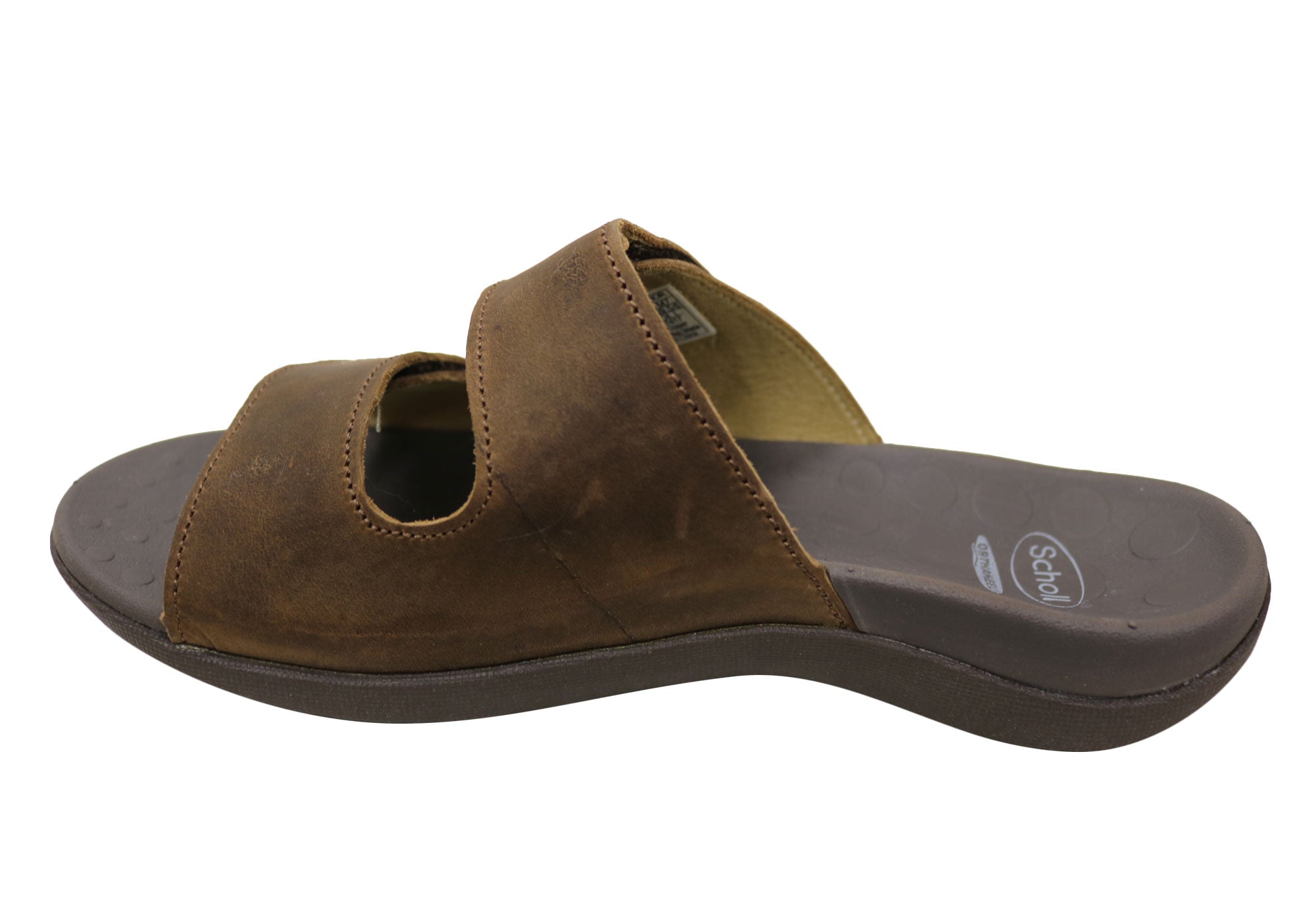 Scholl Orthaheel Connor Mens Comfortable Supportive Slides Sandals