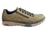 Pegada Pete Mens Leather Slip On Comfort Casual Shoes Made In Brazil