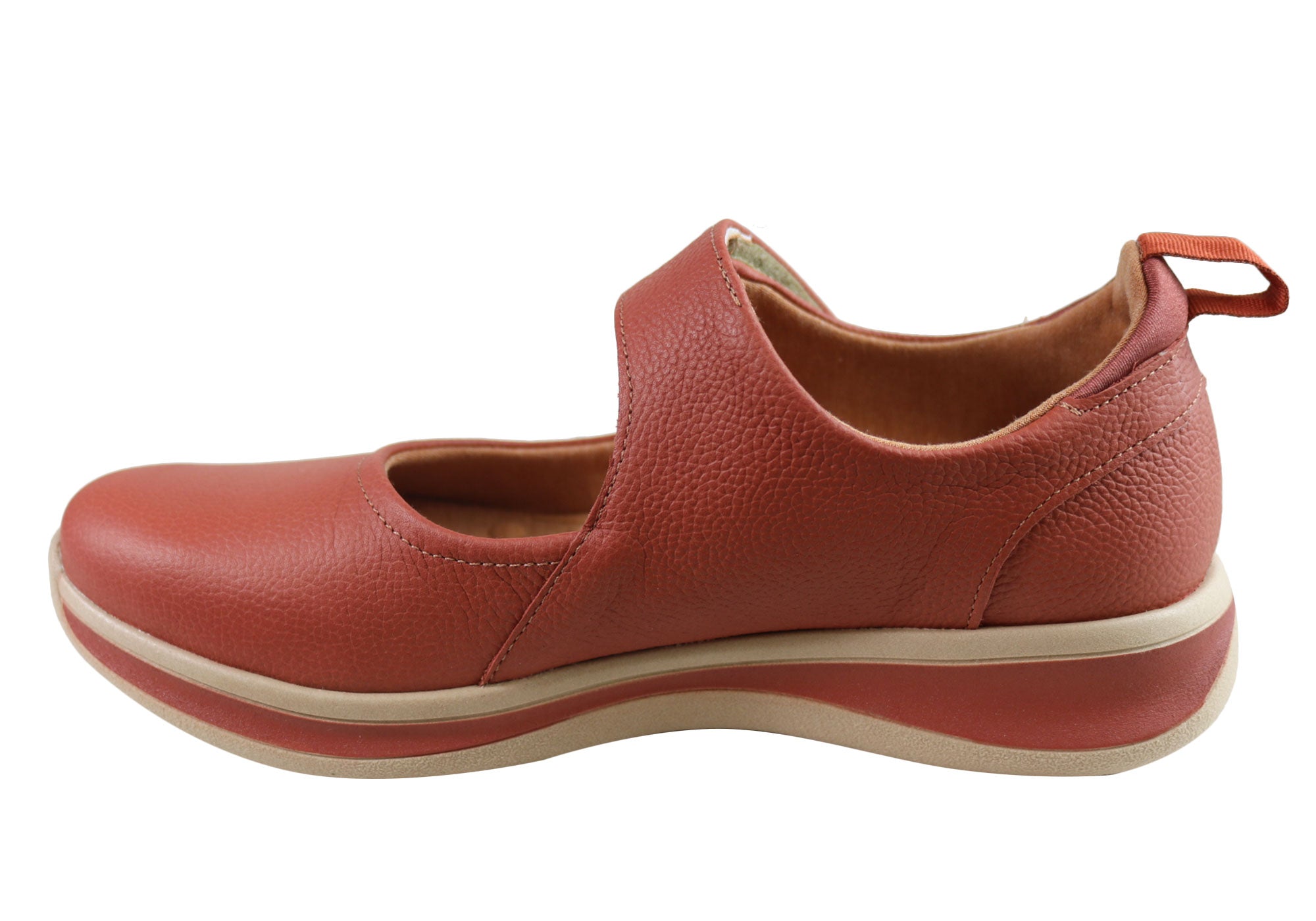 Usaflex Raelynn Womens Comfortable Leather Shoes Made In Brazil