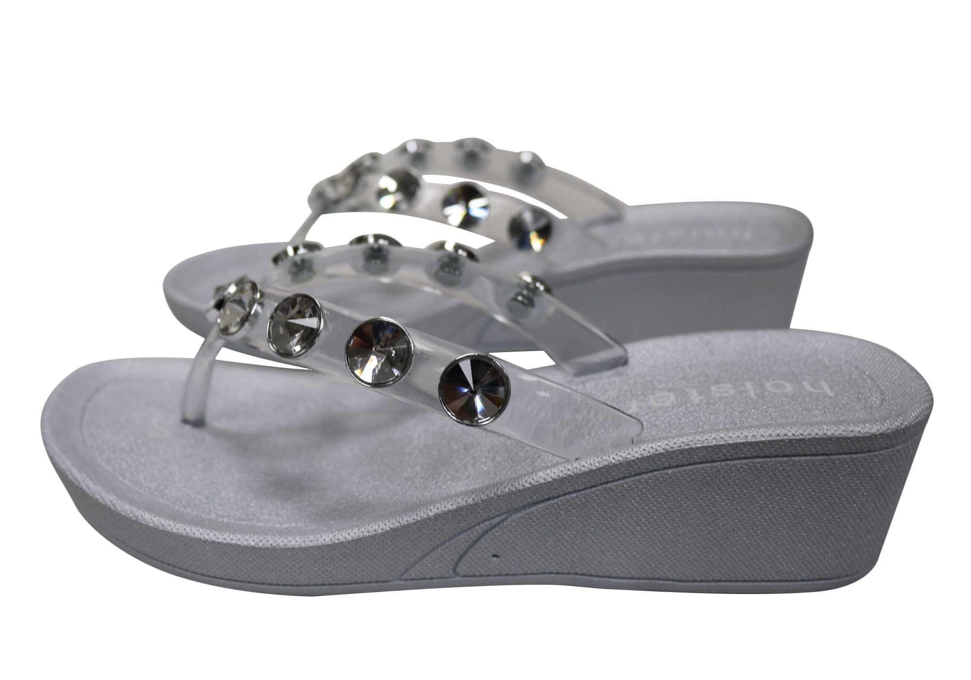 Holster Neptune Wedge Womens Comfortable Fashion Thongs Sandals