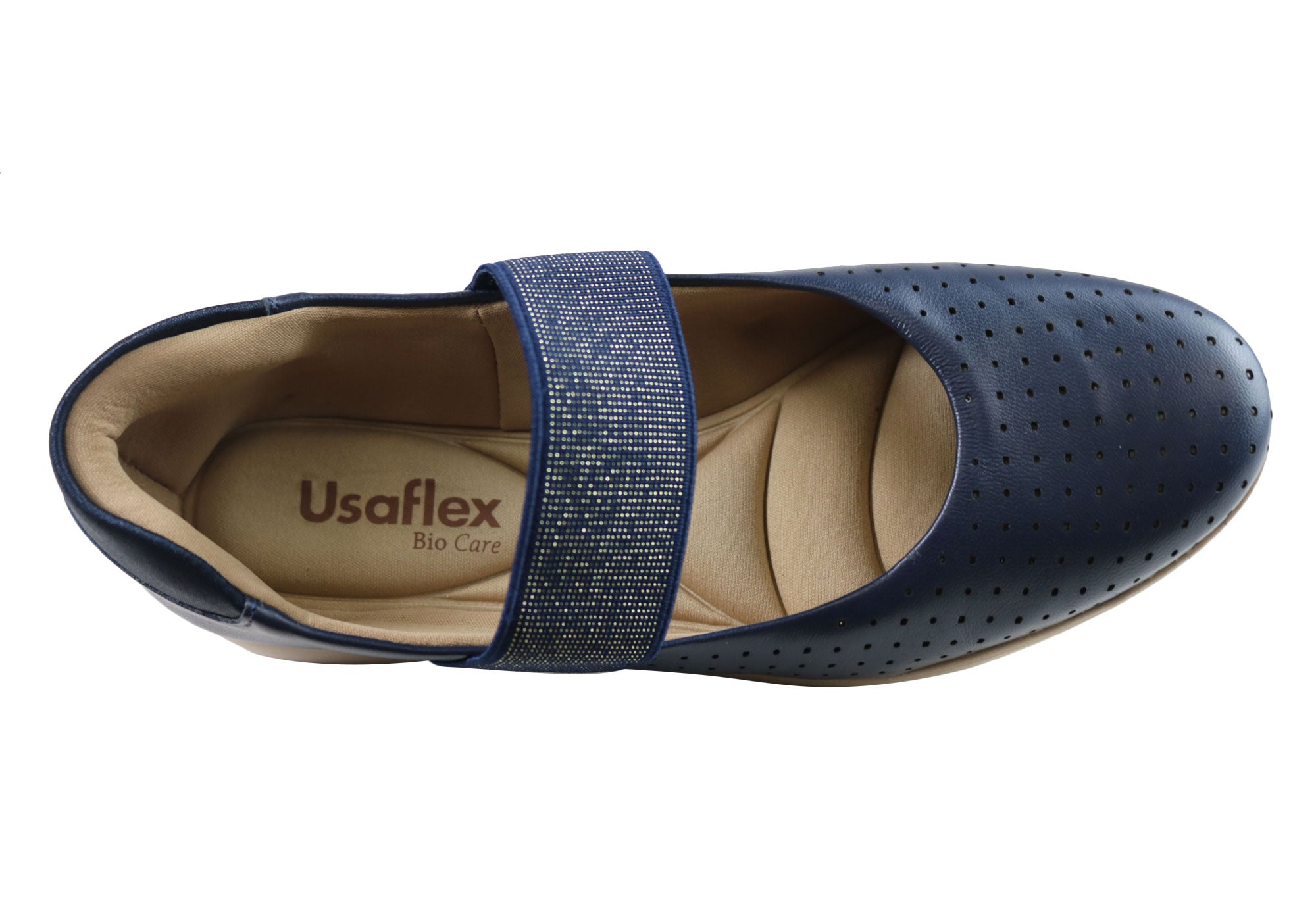 Usaflex Cecilia Womens Comfortable Leather Shoes Made In Brazil