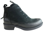 Orizonte Zen Womens European Comfortable Lace Up Leather Ankle Boots