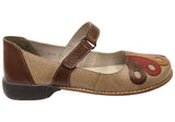 J Gean Rosanna Womens Comfortable Brazilian Leather Mary Jane Shoes