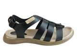 Pegada Erin Womens Comfort Cushioned Leather Sandals Made In Brazil