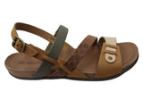 New Face Pina Womens Comfortable Leather Sandals Made In Brazil