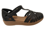 New Face Ingrid Womens Comfortable Leather Shoes Made In Brazil