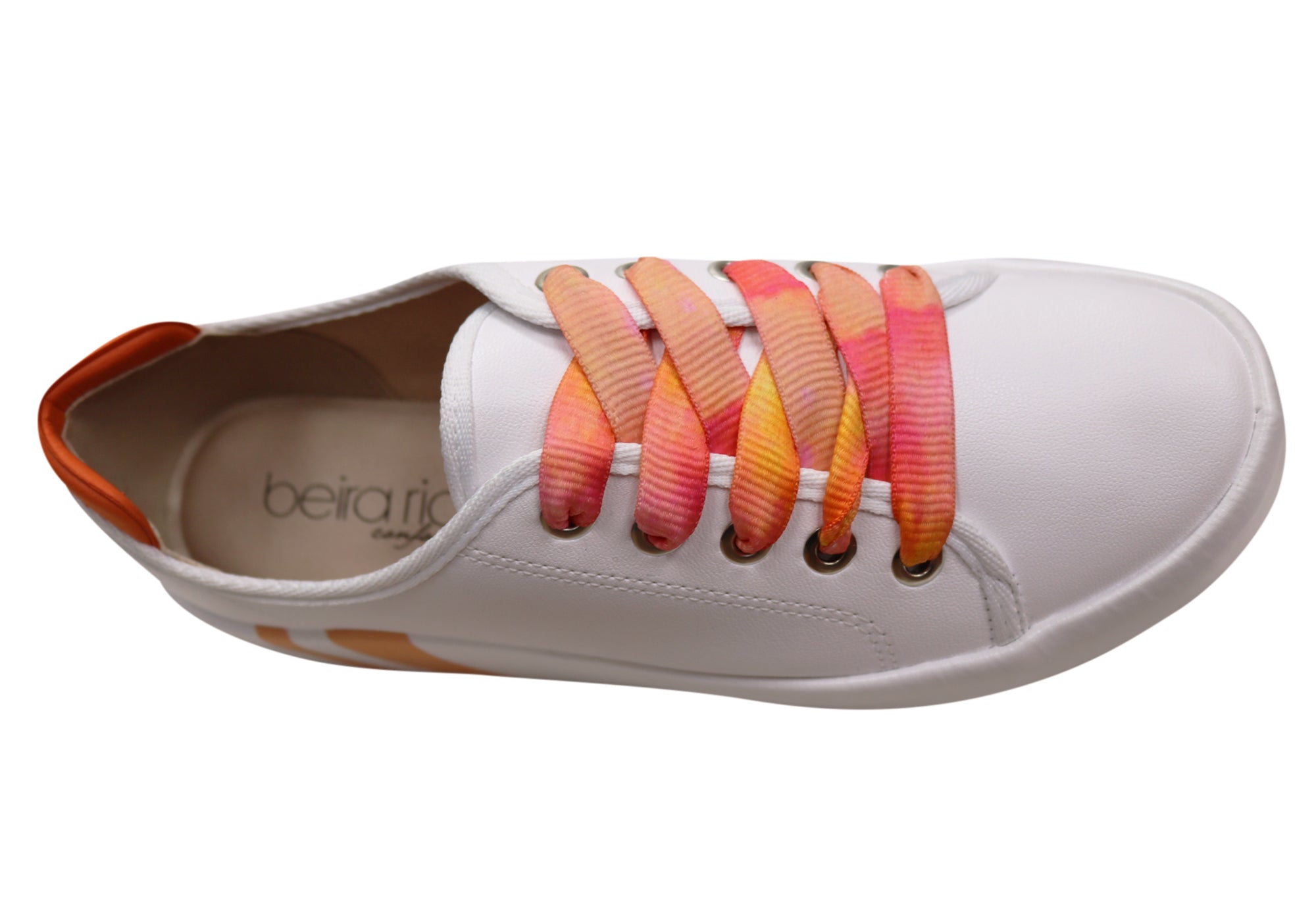 White/Orange