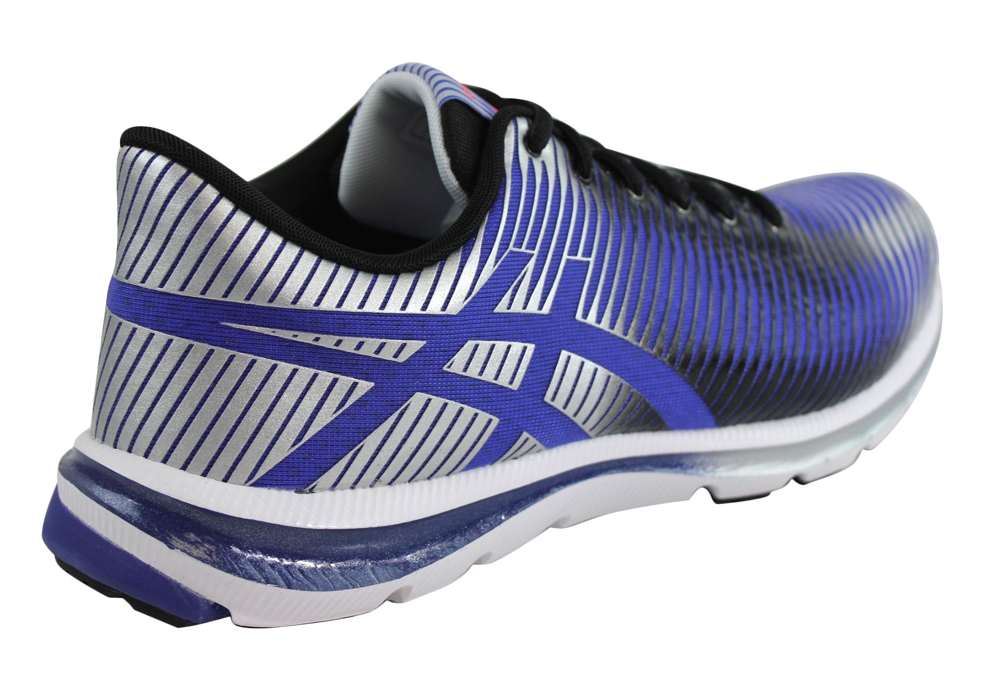 Silver/Blue