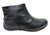 Andacco Blissful Womens Brazilian Comfortable Leather Ankle Boots